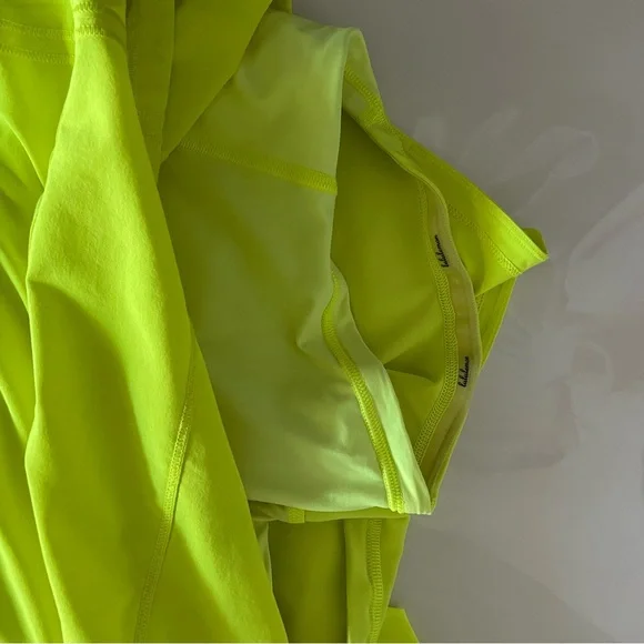 lululemon Women's Neon Yellow Skirt Pace Rival - Picture 3 of 5